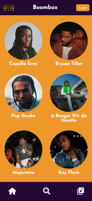 boombox image mobile